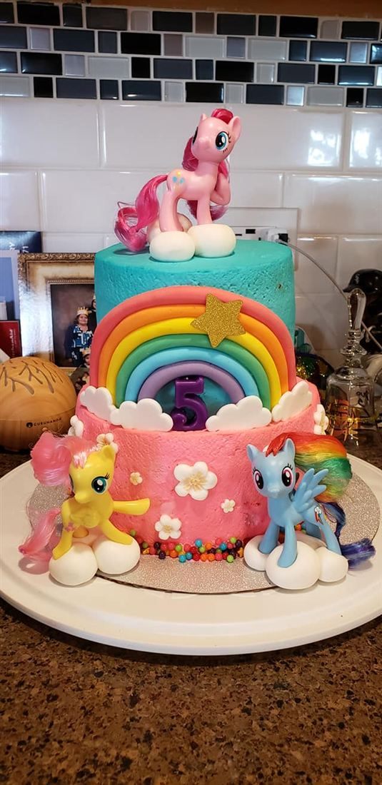 Custom character cake